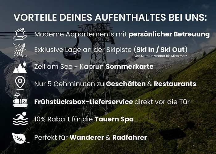 Bergfried - In Out Bis Ca Mitte Oder Ende Maerz, Inklusive Sommerkarte, Zentral Mit Ausblick Ueber * Kaprun